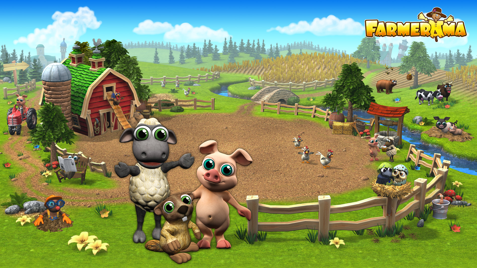 Farmerama - Online Game - Play for Free